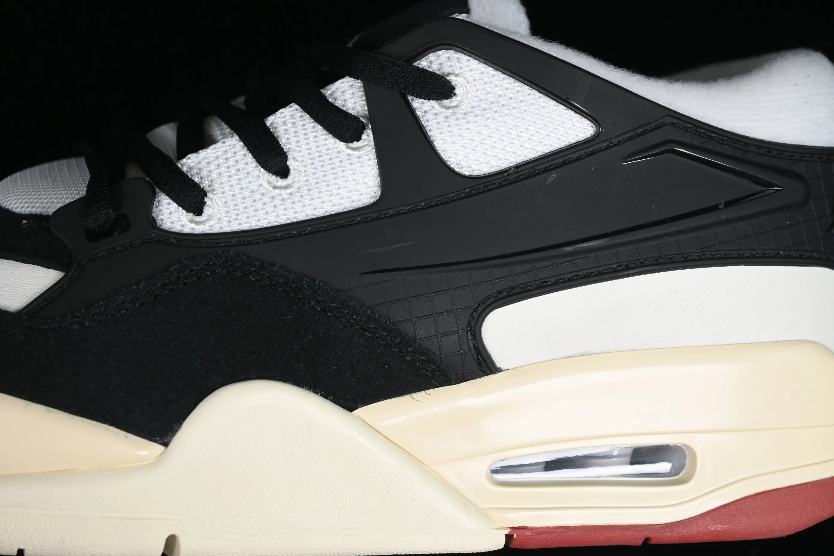 All categories Air Jordan Jordan series basketball shoes Air Jordan 4 Air Jordan 4 "Remastered" AJ4 Joe 4 remake black and white FQ7939-100
